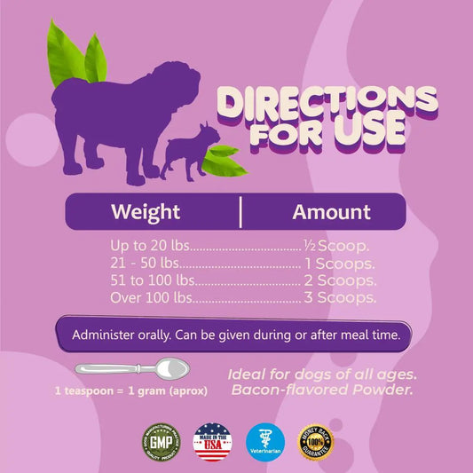 Multi-Strain Probiotics Powder for Dogs