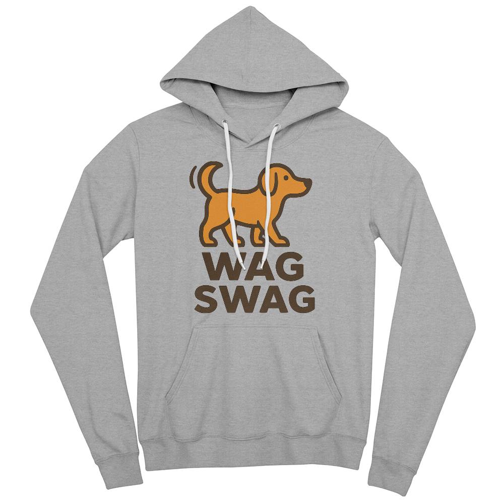Wag Swag Unisex Fleece Pullover Hoodie