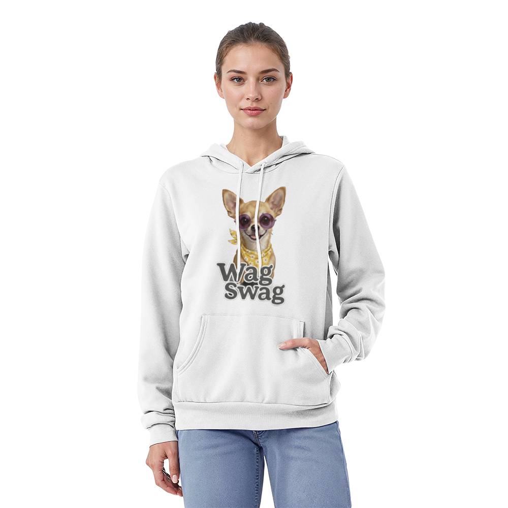 Chihuahua Unisex Fleece Pullover Hoodie