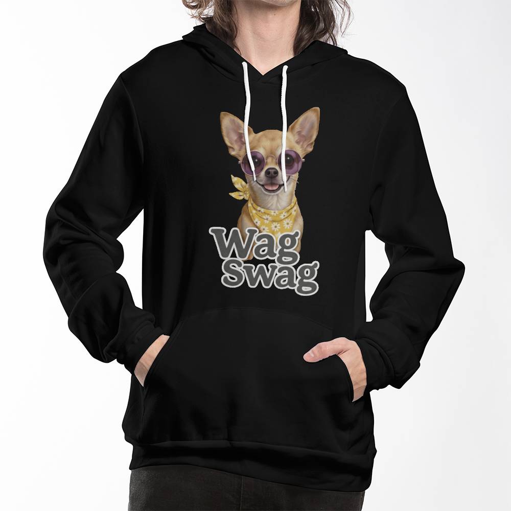 Chihuahua Unisex Fleece Pullover Hoodie