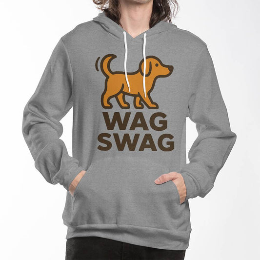Wag Swag Unisex Fleece Pullover Hoodie