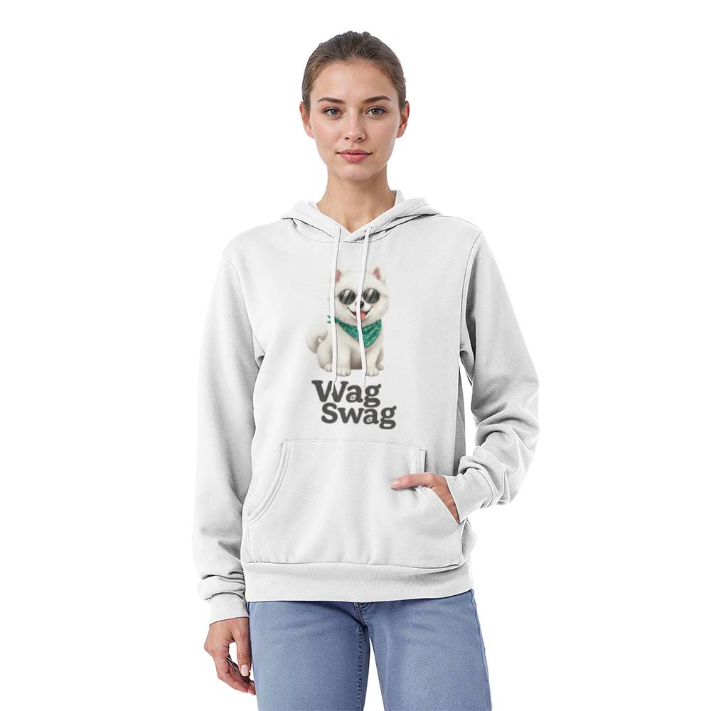 Bichon Frise Unisex Fleece Pullover Hoodie