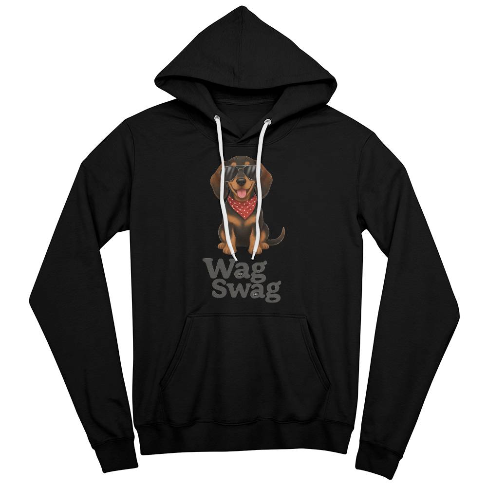 Dachshund Unisex Fleece Pullover Hoodie