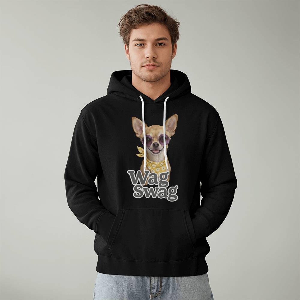 Chihuahua Unisex Fleece Pullover Hoodie
