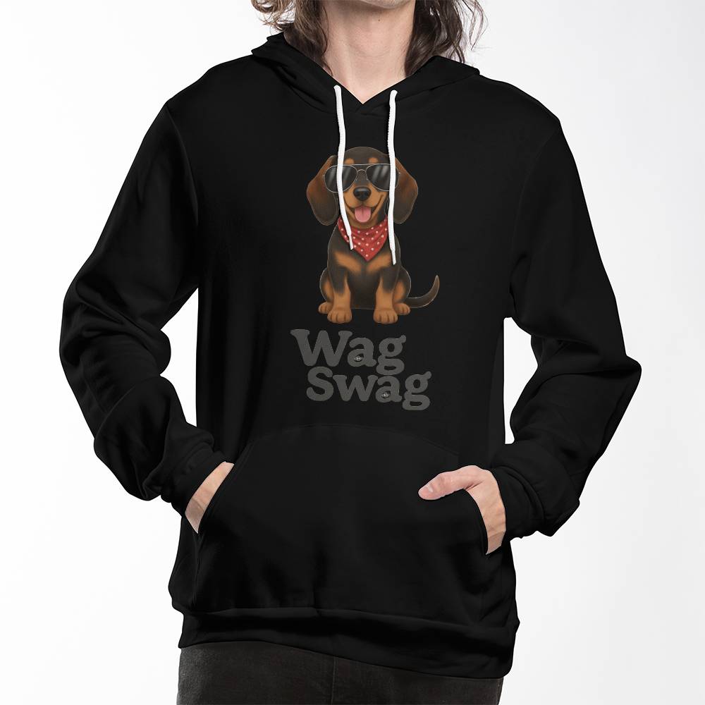 Dachshund Unisex Fleece Pullover Hoodie