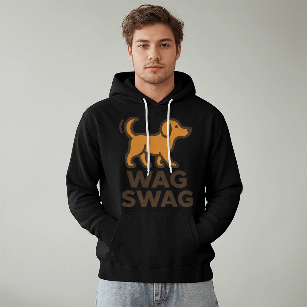 Wag Swag Unisex Fleece Pullover Hoodie