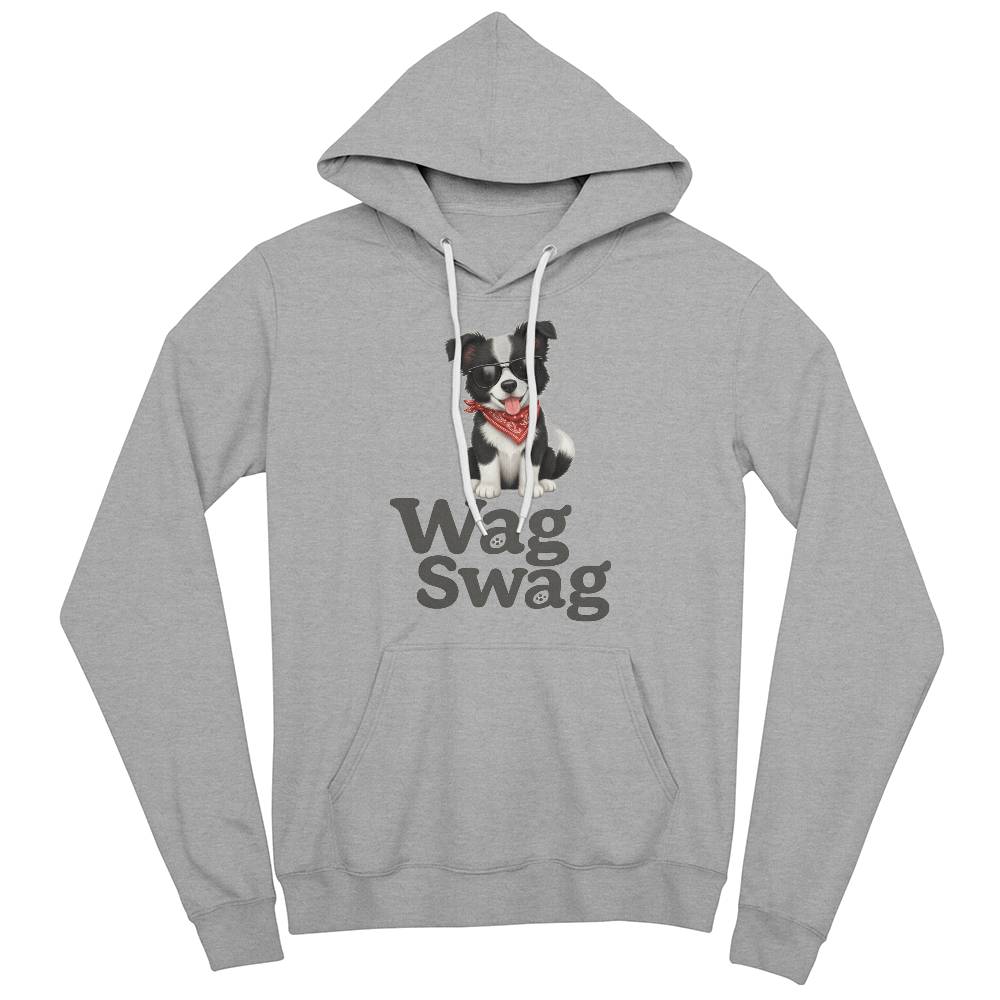 Border Collie Unisex Fleece Pullover Hoodie