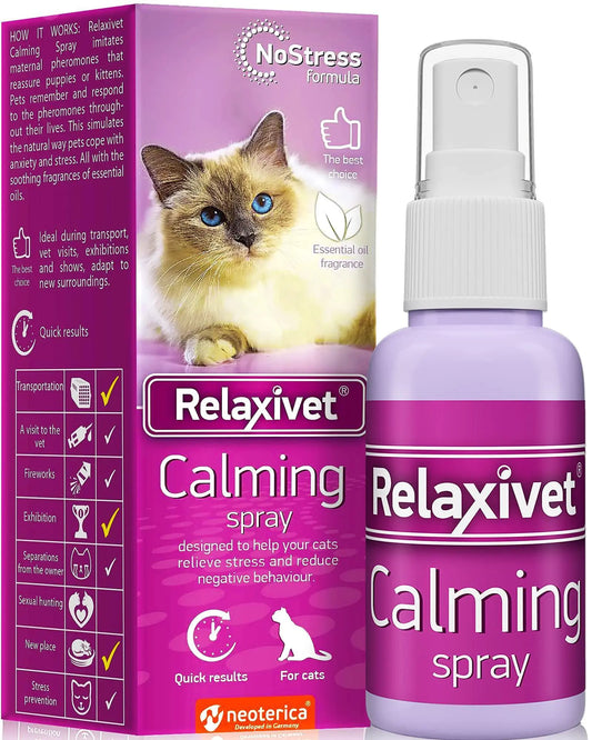 Anti-Stress & Calming Cat Pheromone Spray