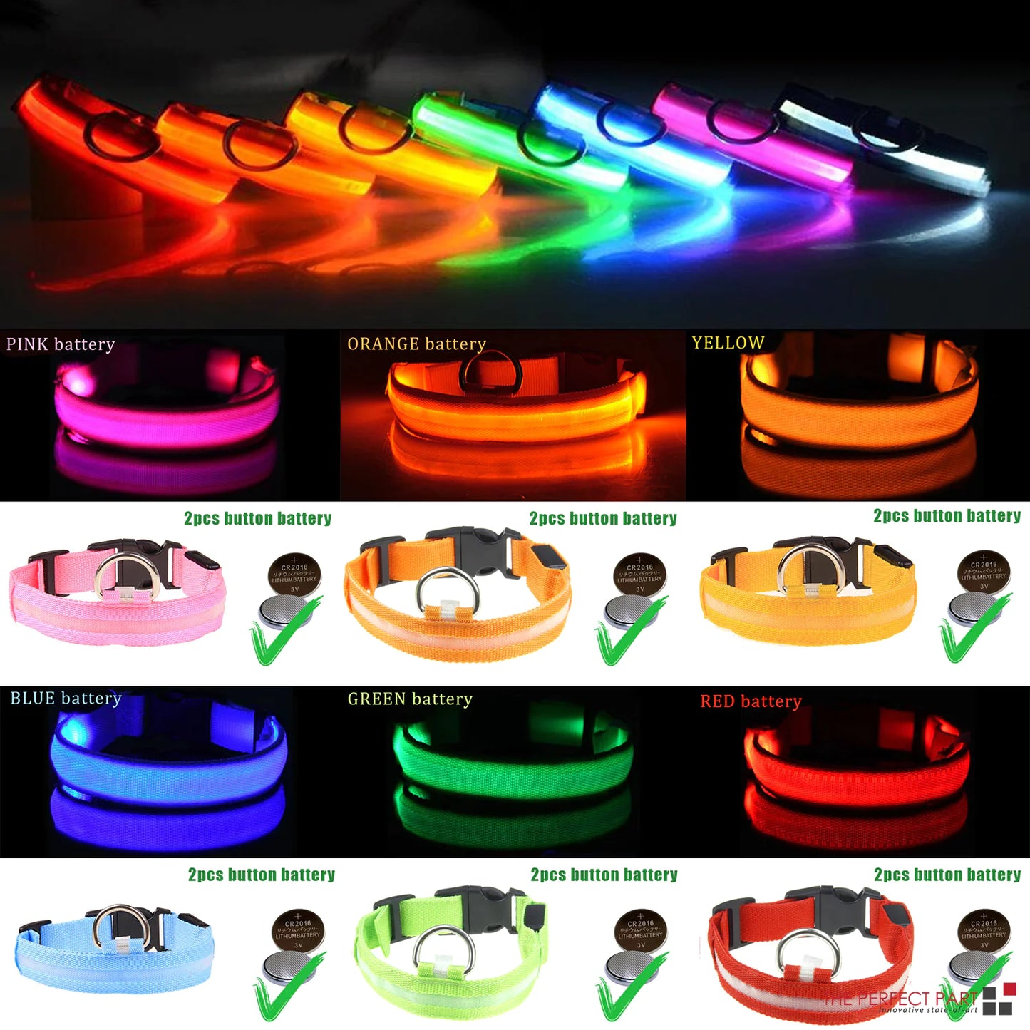 Glowing Safeguard LED Collar