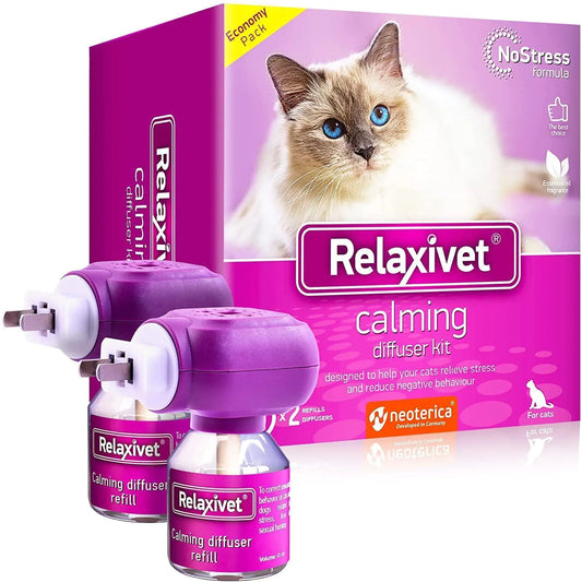 Anti-Anxiety Pheromone Cat Diffuser (2 Pack)