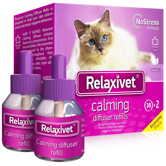 Soothing Diffuser Cat Pheromone Refill - Anti-Anxiety 2 Pack