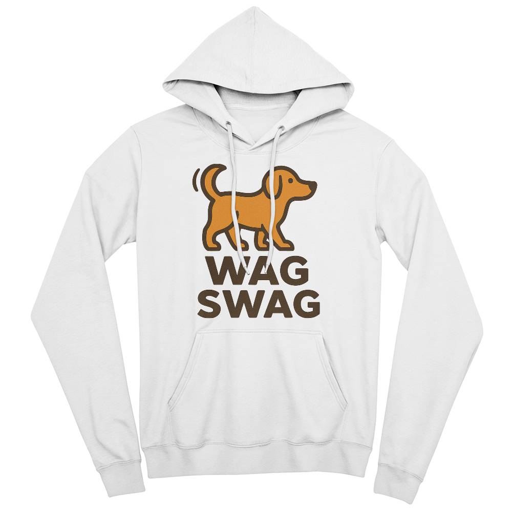 Wag Swag Unisex Fleece Pullover Hoodie