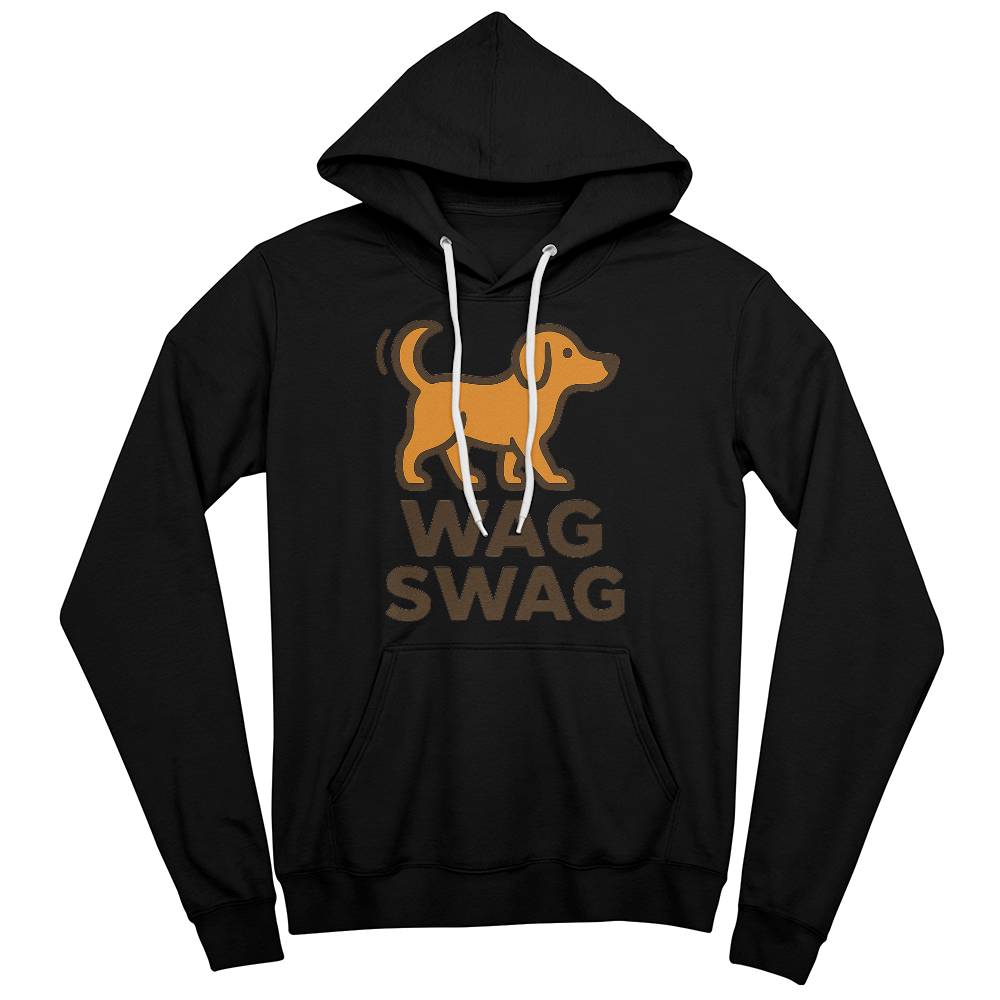 Wag Swag Unisex Fleece Pullover Hoodie