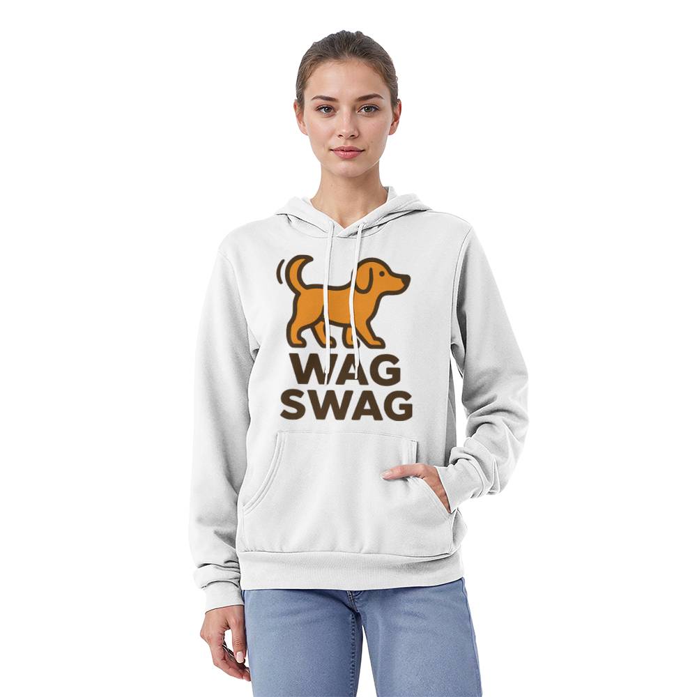 Wag Swag Unisex Fleece Pullover Hoodie