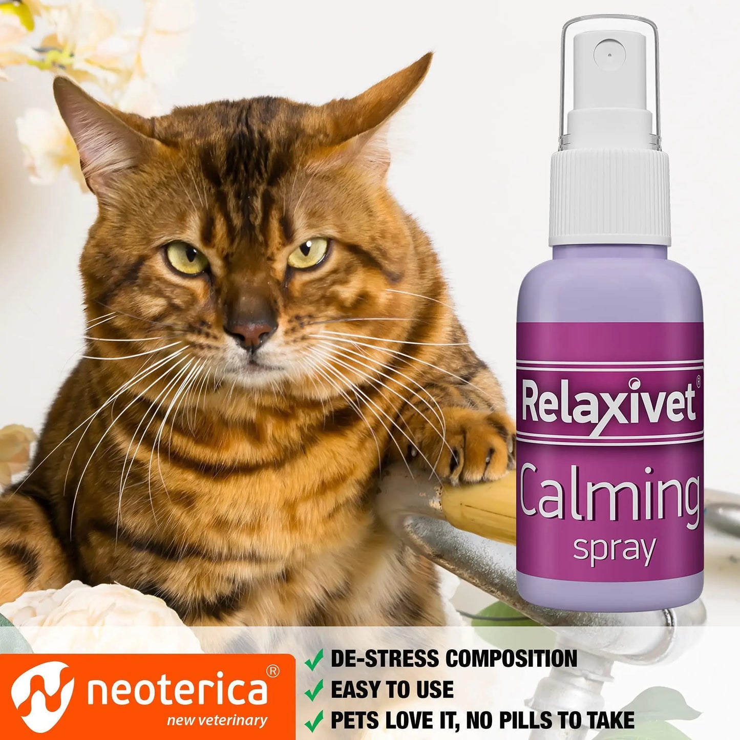 Anti-Stress & Calming Cat Pheromone Spray