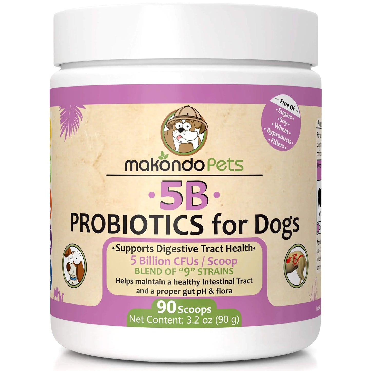 Multi-Strain Probiotics Powder for Dogs