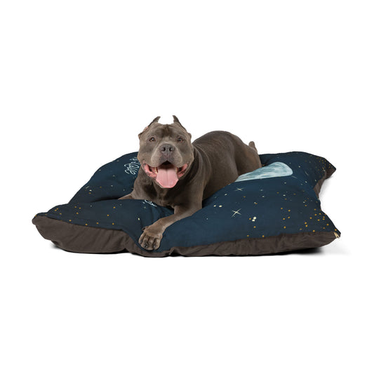 The Ultimate Dream Nest: Premium Fleece Dog Bed - Good Night