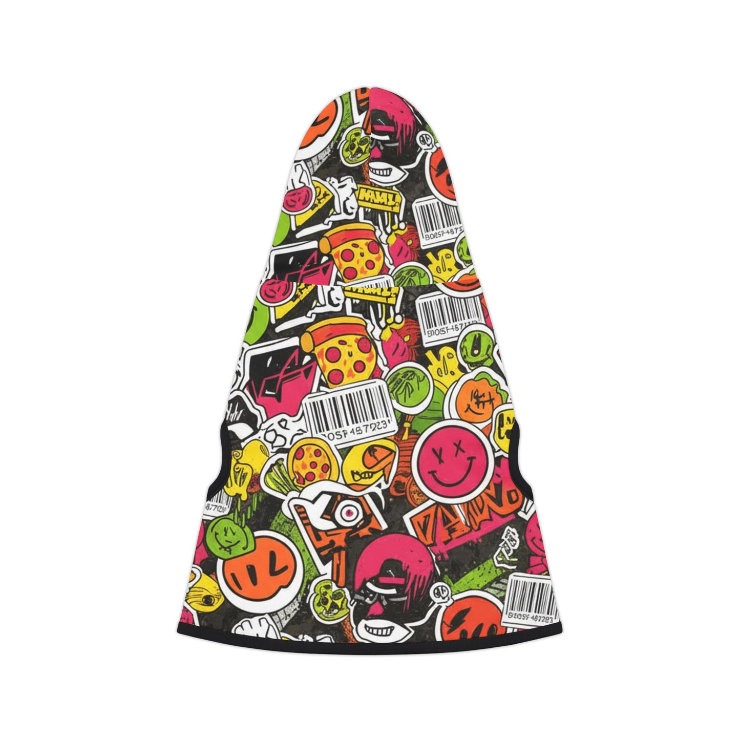 Sticker Bomb Pet Hoodie