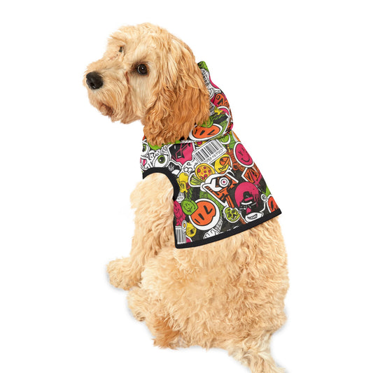 Sticker Bomb Pet Hoodie